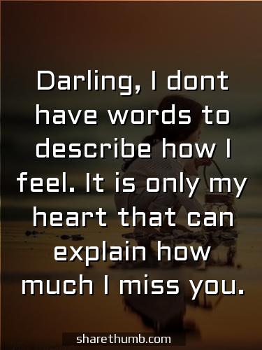i miss you letters for him long distance